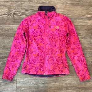 The North Face Women's Size XS Hyvent Floral Pink Softshell Jacket